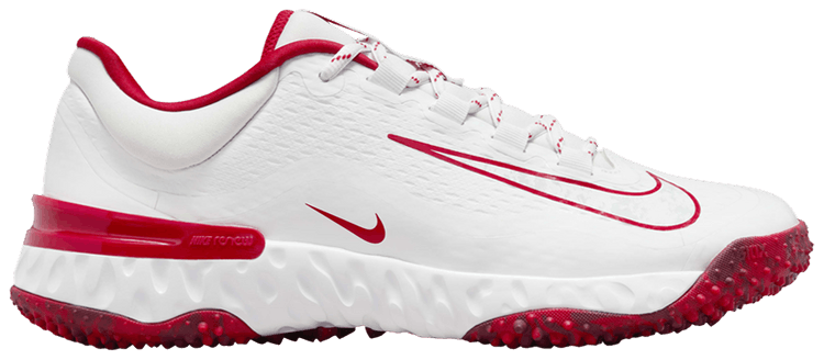 Nike Wmns Alpha Huarache Elite 4 TF White University Red