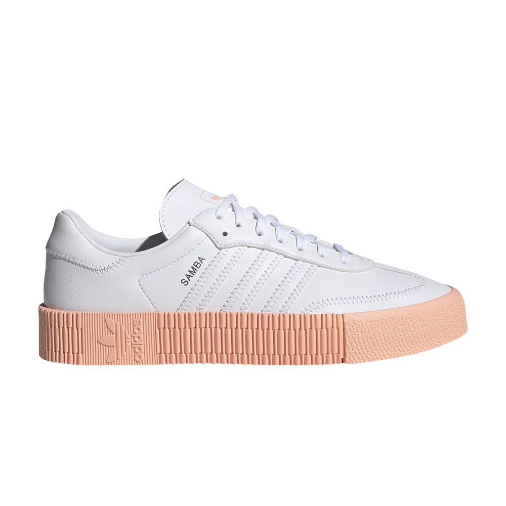 Pre-owned Adidas Originals Wmns Sambarose 'white Glow Pink'