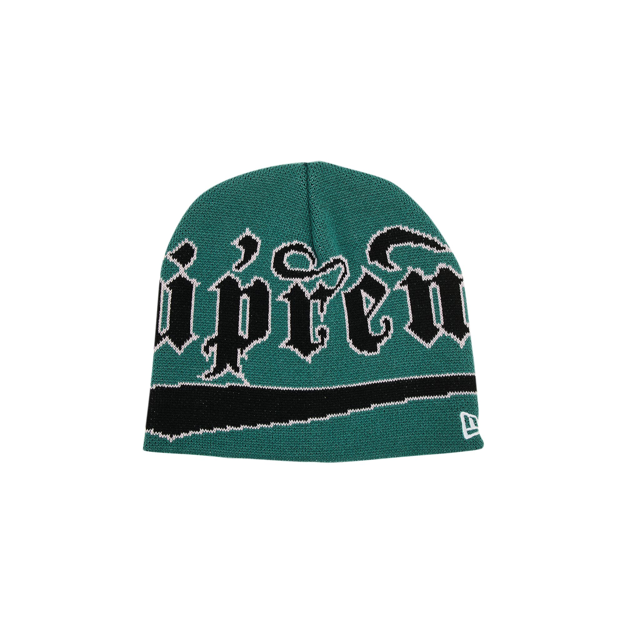 Supreme New Era Accent Beanie 'Green' | Men's Size Onesize