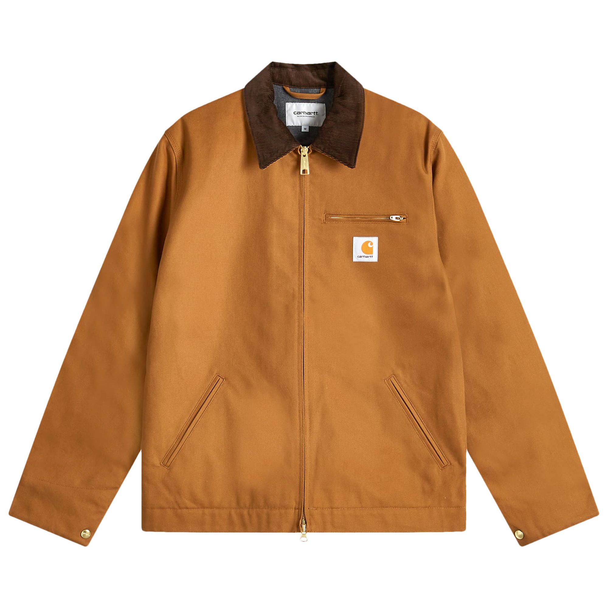 Carhartt WIP Detroit Jacket 'Hamilton Brown/Tobacco' | Men's Size M