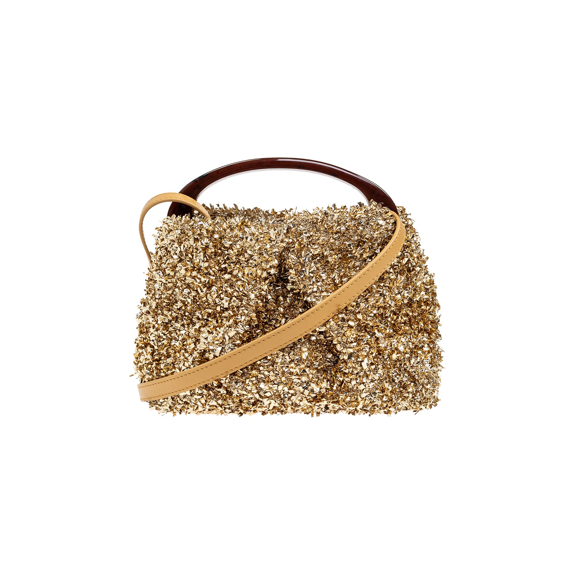 Dries Van Noten Embellished Mini Handbag 'Gold' | Women's Size Onesize