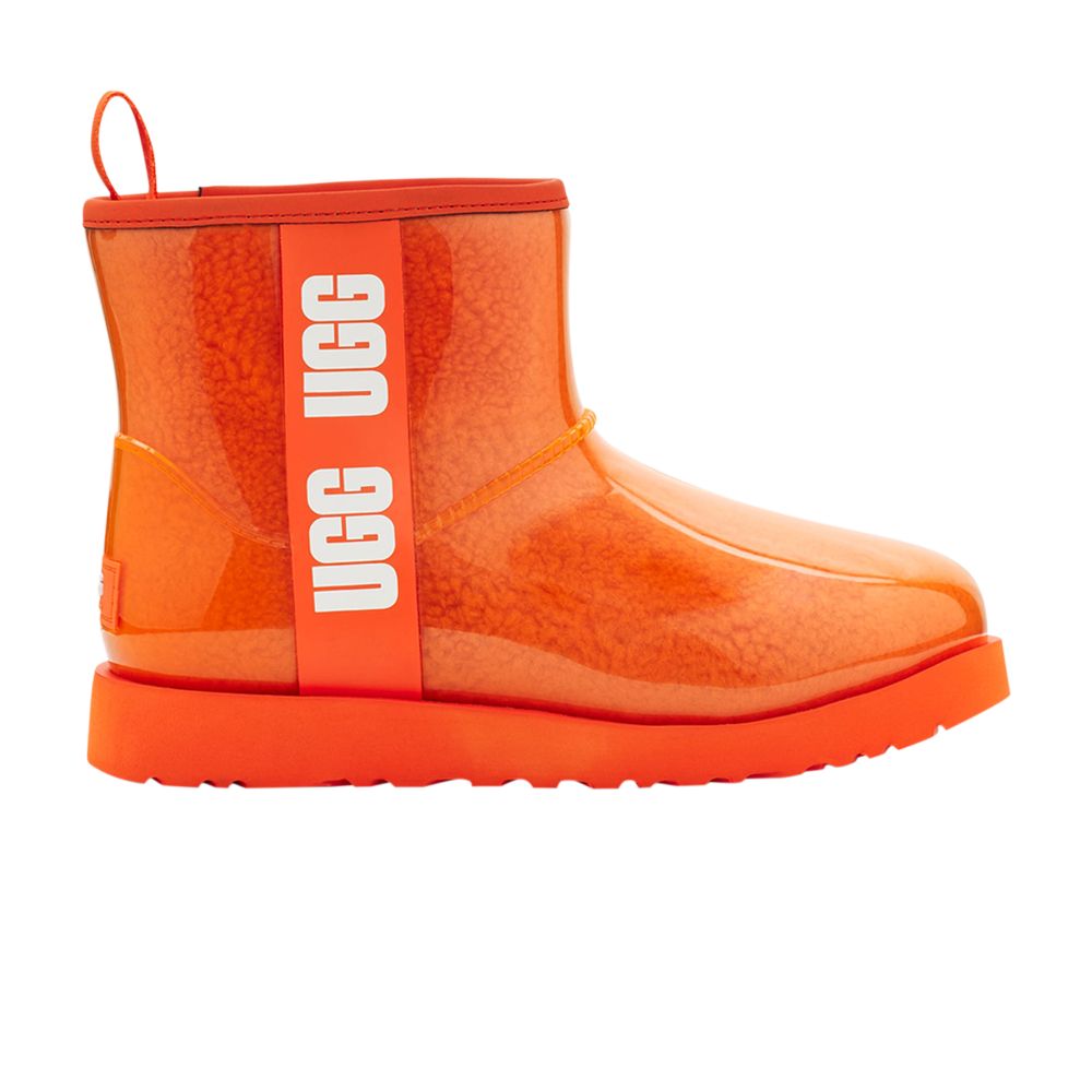 UGG Classic Clear Mini II Boot Kids 'Orange Soda' | Kid's Size 3