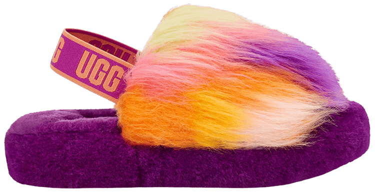 Fluff Yeah Slide Kids Tie Dye   Berrylicious