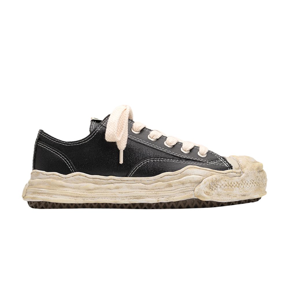 Maison Mihara Yasuhiro Maison Mihara Yasuhiro Hank OG Sole Silicon Coating Canvas Low 'Black White' | Men's Size 38