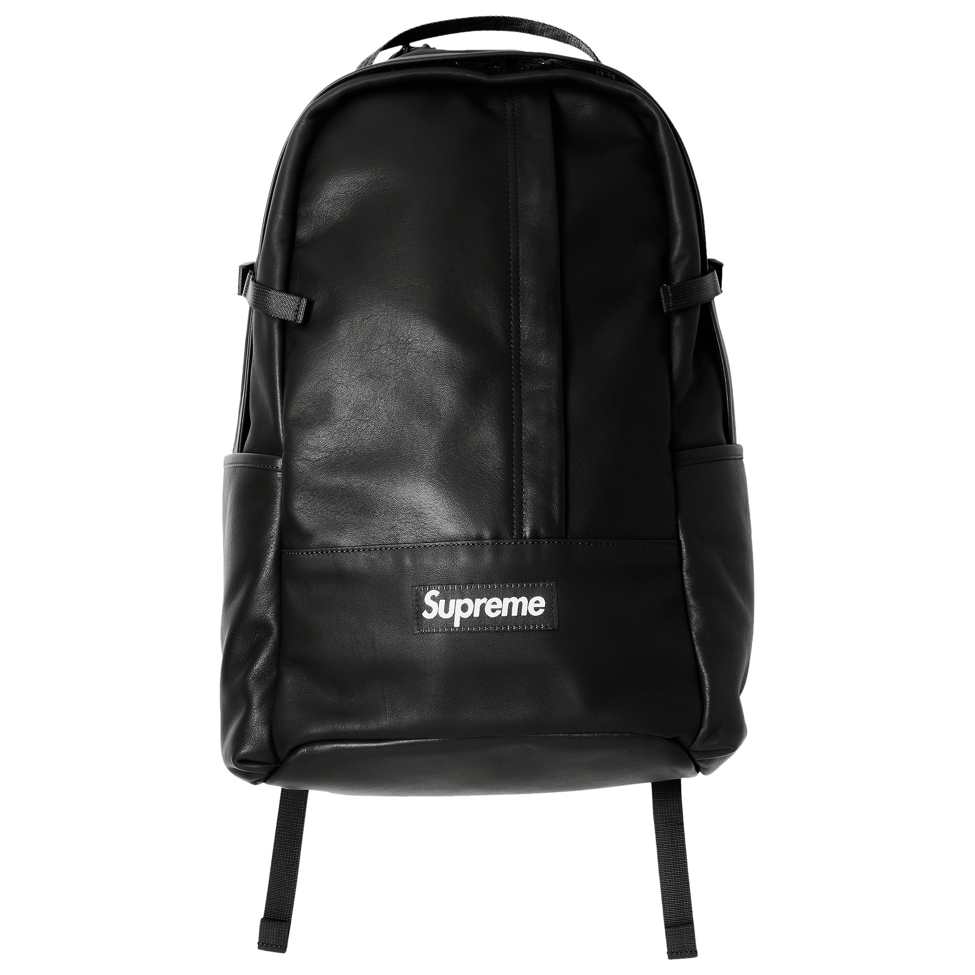Supreme Leather Backpack 'Black' | Men's Size Onesize