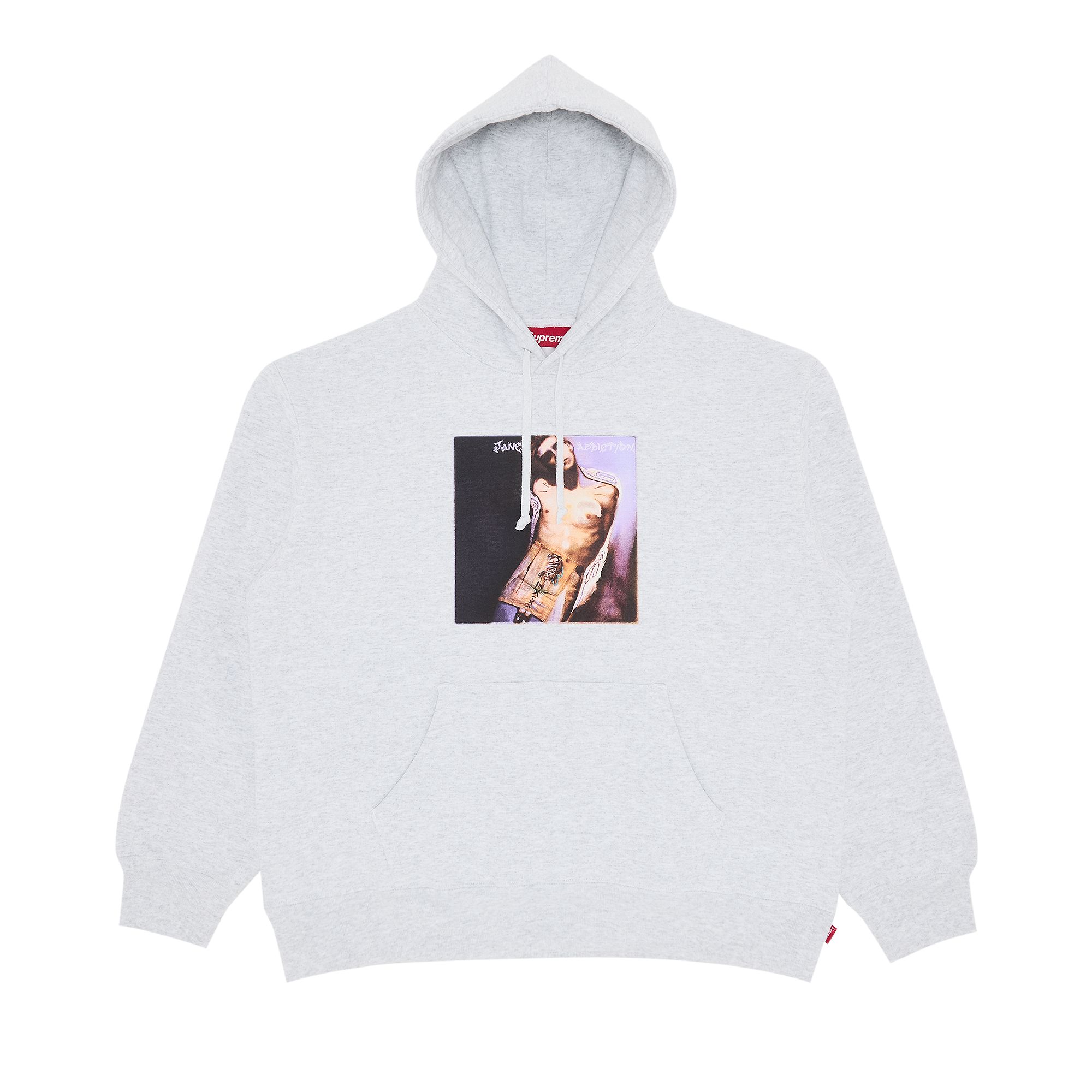 Pre-owned Supreme X Jane's Addiction Hooded Sweatshirt 'ash Grey'