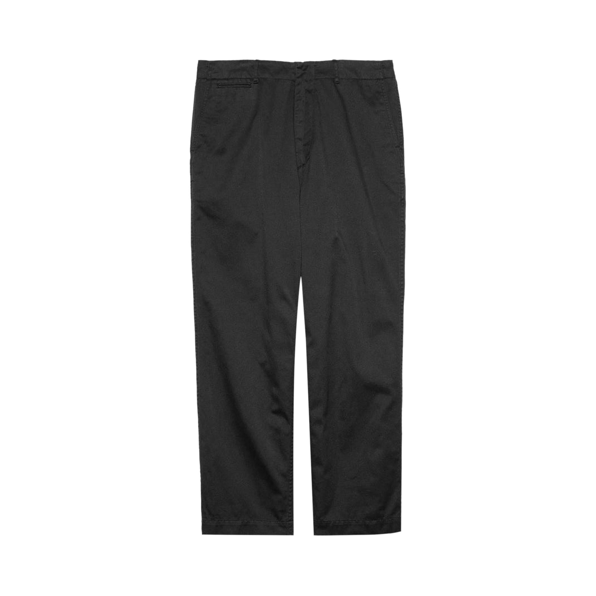 Pre-owned Nanamica Wide Chino Pants 'black'