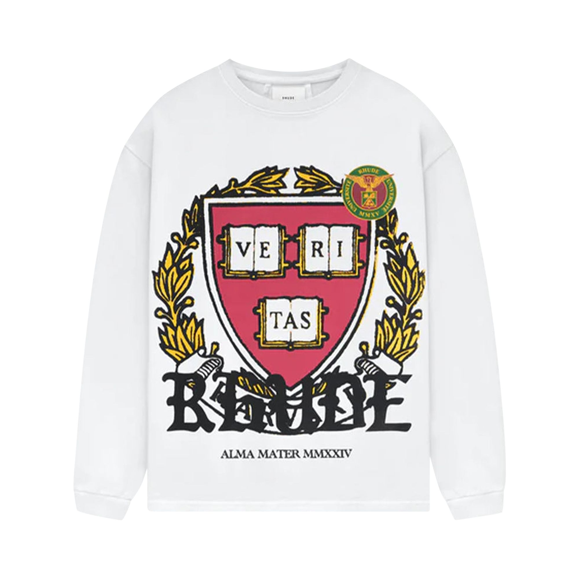 Rhude Veritas Tee 'White' | Men's Size L