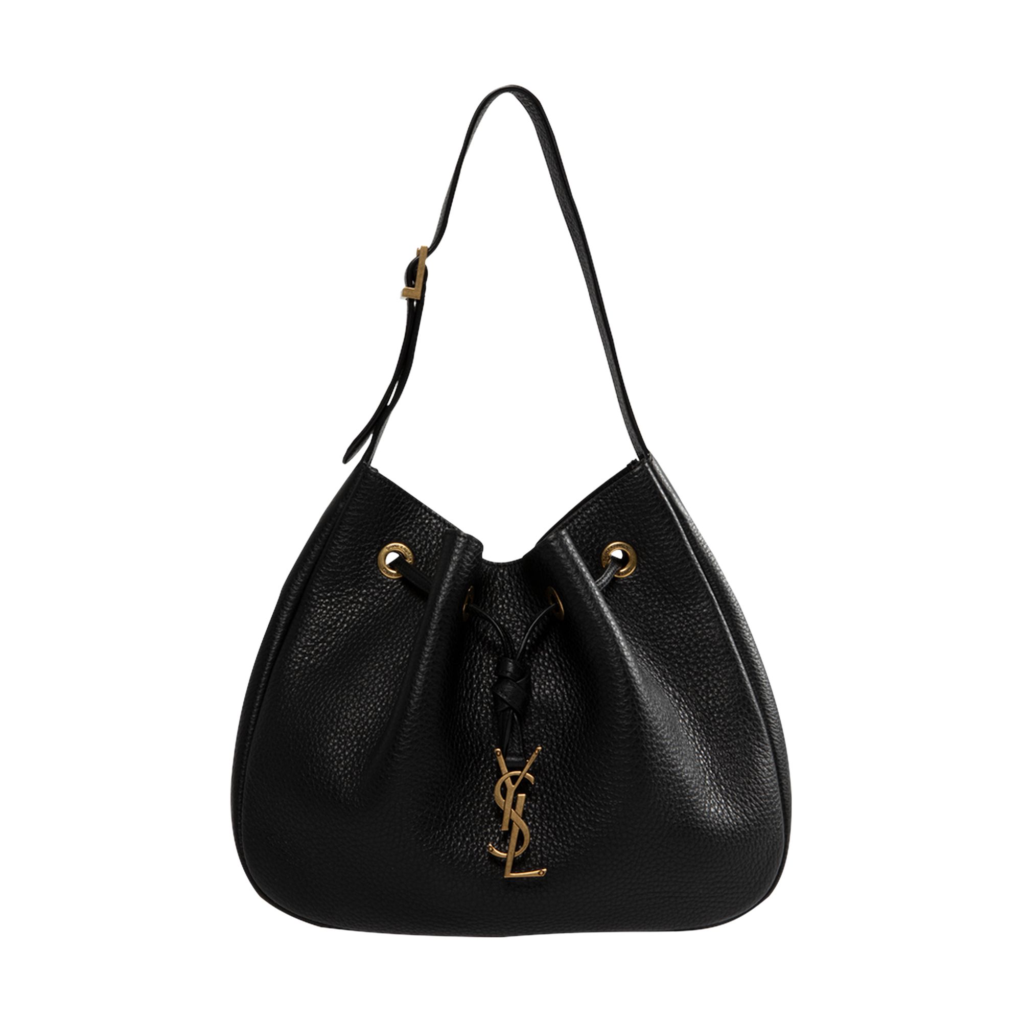 Saint Laurent Paris VII Small Hobo Bag 'Black' | Women's Size Onesize