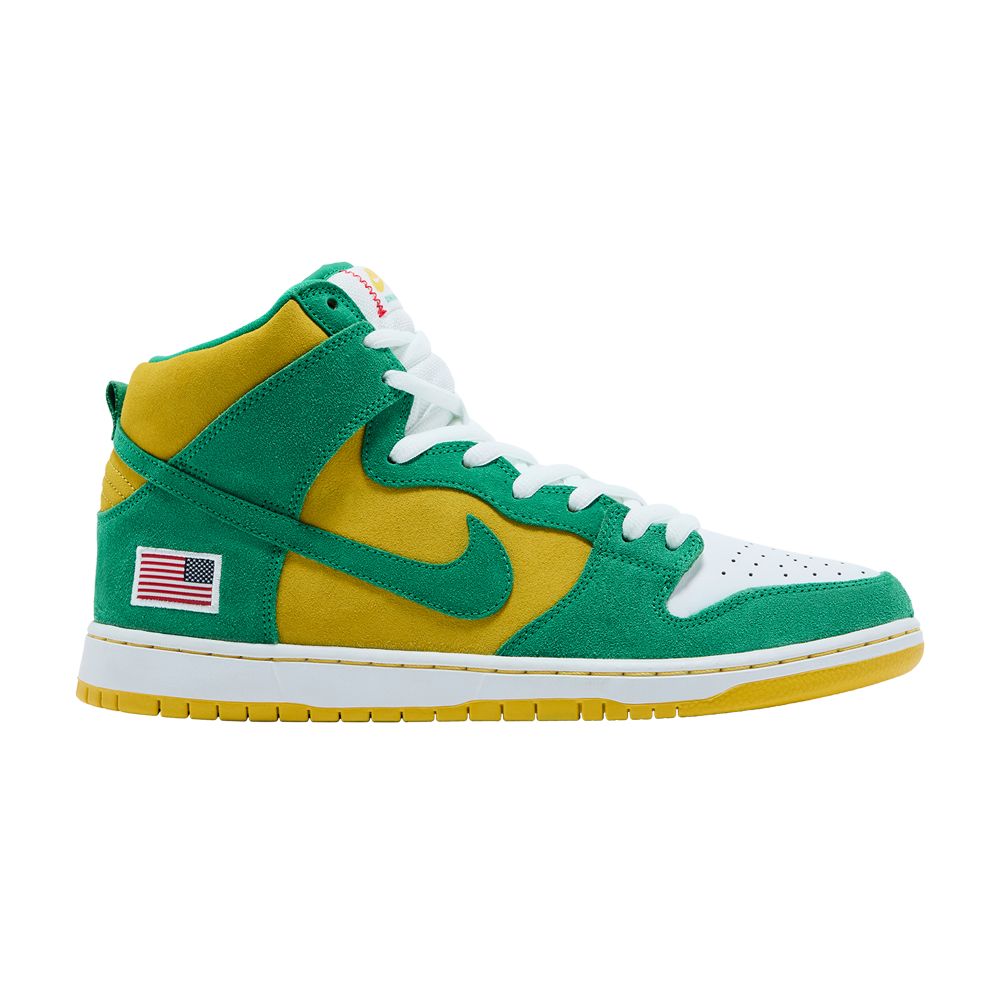 Nike Dunk High Pro SB 'Oakland' Unheardof Special Box | Green | Men's Size 8 - 305050-337-S