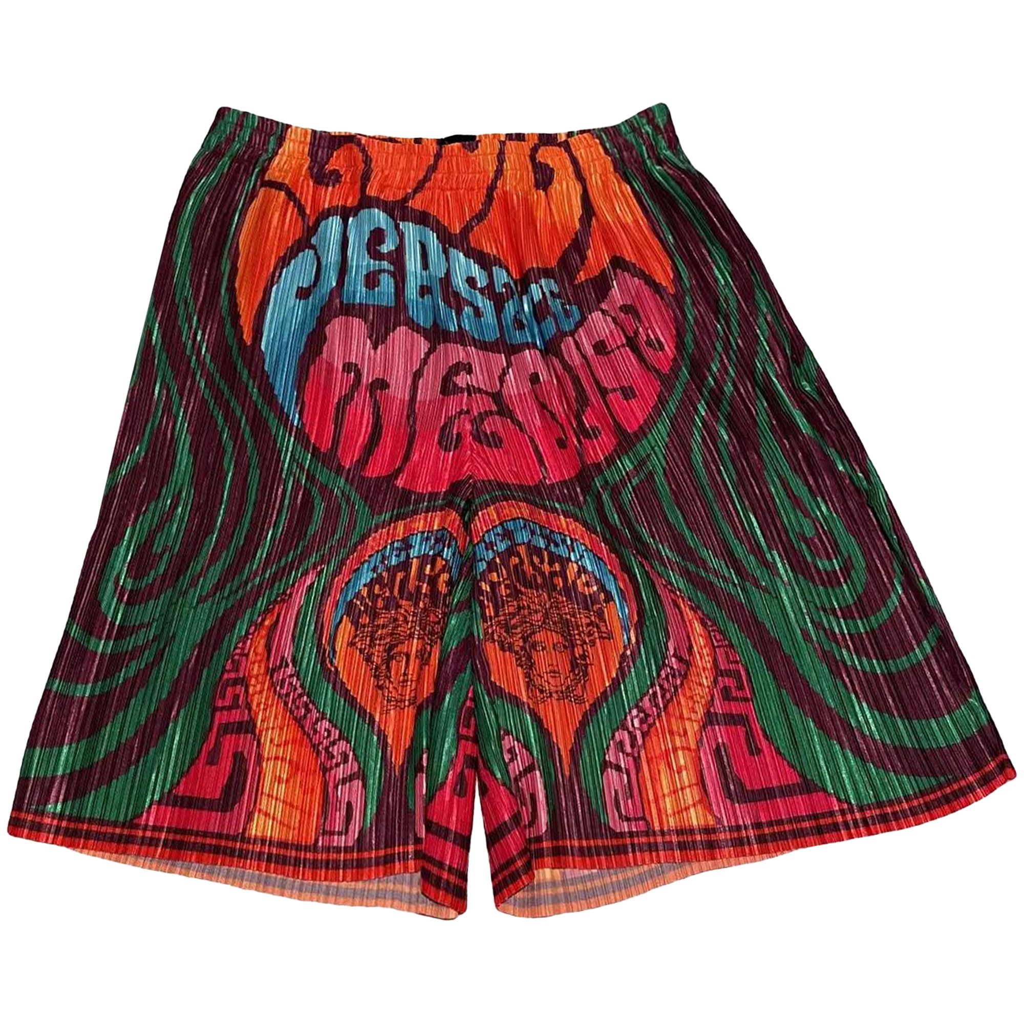 Pre-owned Versace Shorts 'multicolor' | Multi-color | Men's Size 52