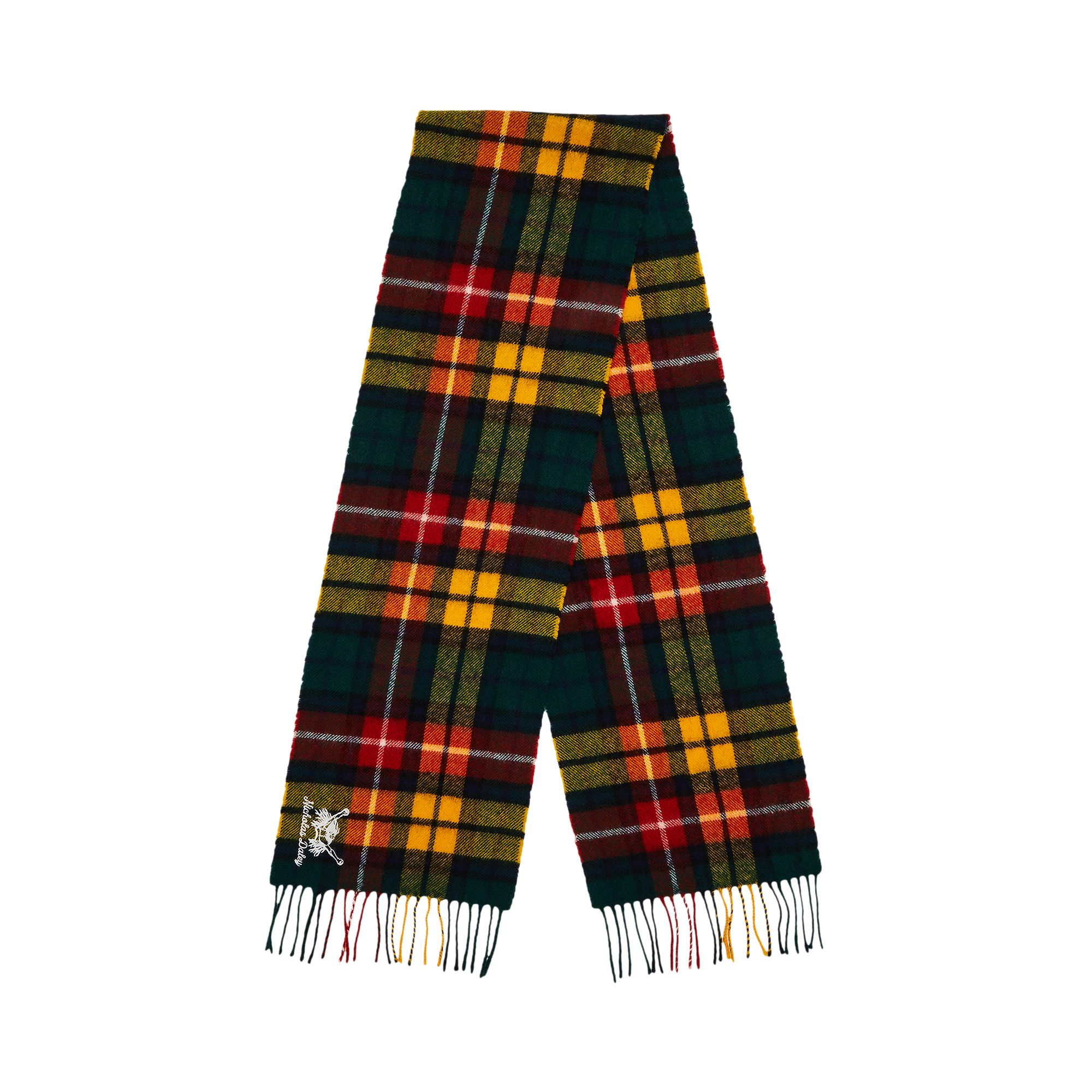 Pre-owned Nicholas Daley Goat Exclusive Reggae Klub Lambswool Scarf | Multi-color | Men's Size Onesize