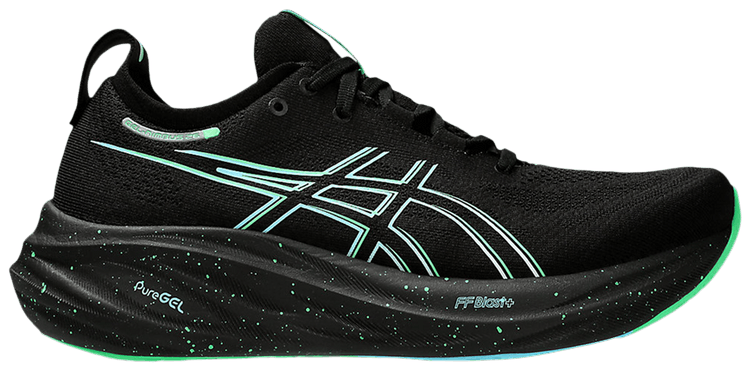 Asics Gel Nimbus 26 Black Soothing Sea