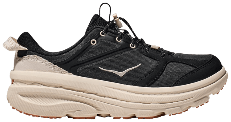 HOKA Bondi B3LS Black Alabaster