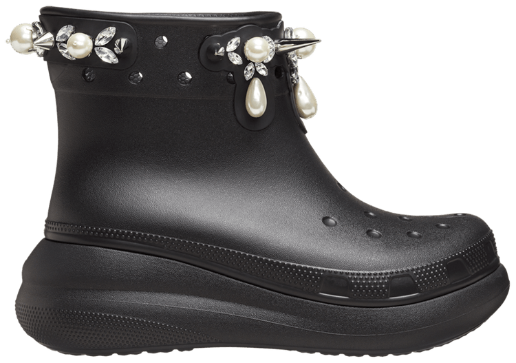 Crocs Simone Rocha x Classic Crush Boot Black