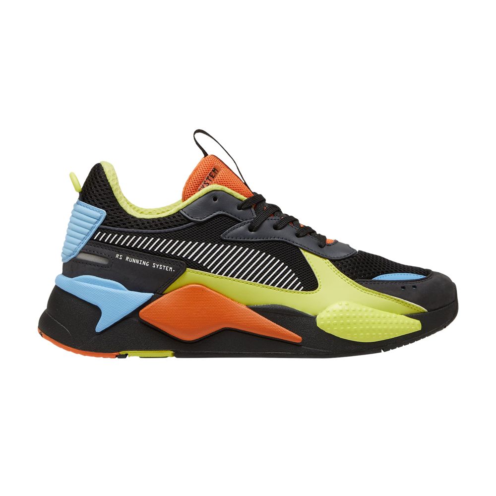 Puma RS-X Toys 'Black Lime Sheen' | Men's Size 8 - 369449-29