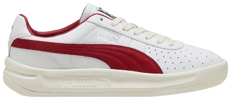 Puma GV Special Base White Dark Crimson