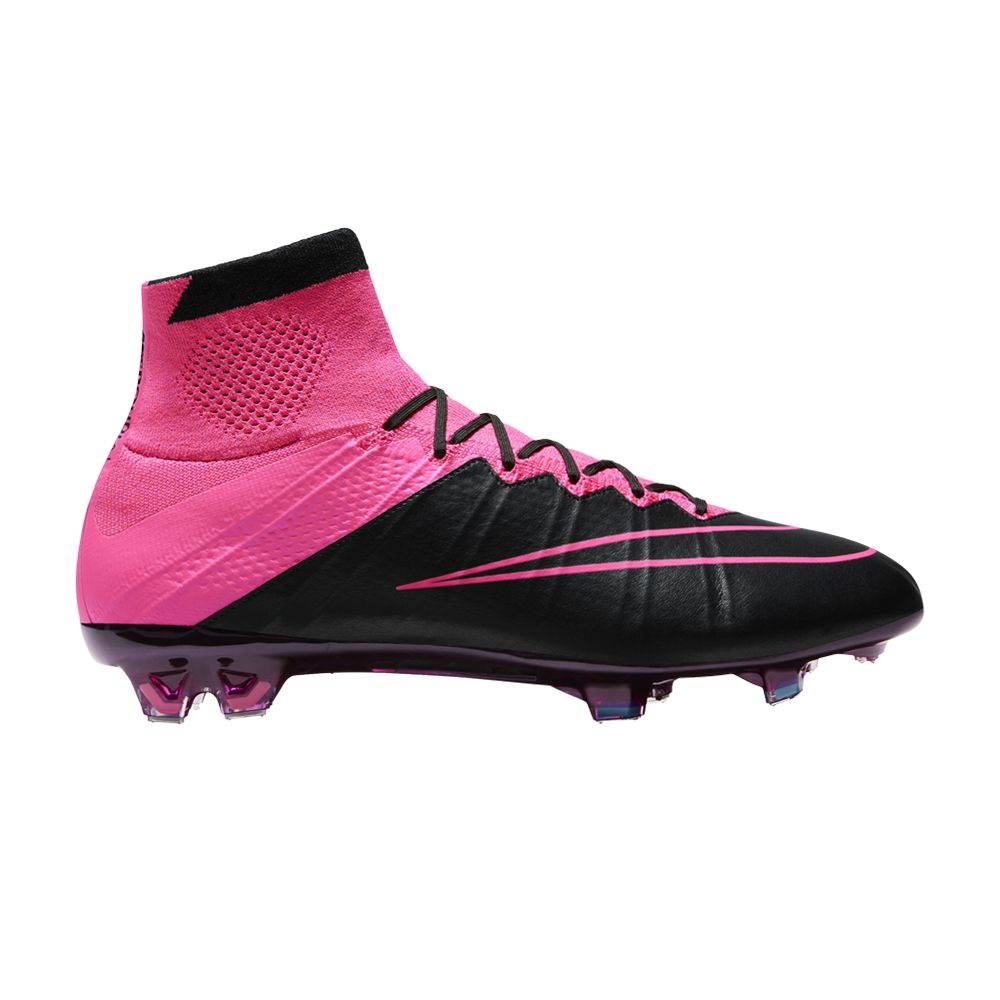 Pre-owned Nike Mercurial Superfly 4 Tech Craft Fg 'black Hyper Pink' | Men's Size 9