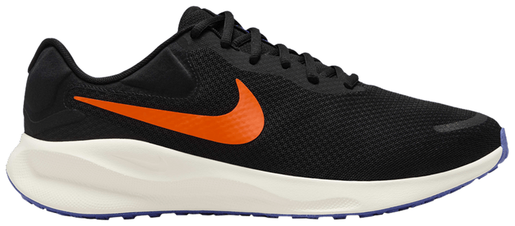 Nike Revolution 7 Extra Wide Black Hyper Crimson