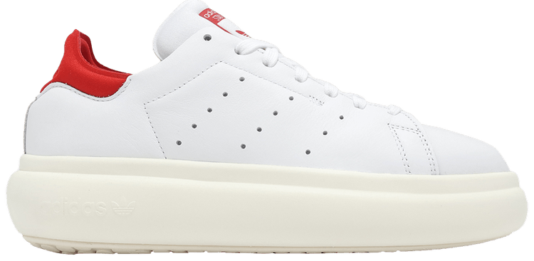 スニーカー adidas Stan Smith Platform W White Red IE0452 Buy Wmns Stan Smith Platform 'White Scarlet' - IE0452 | GOAT