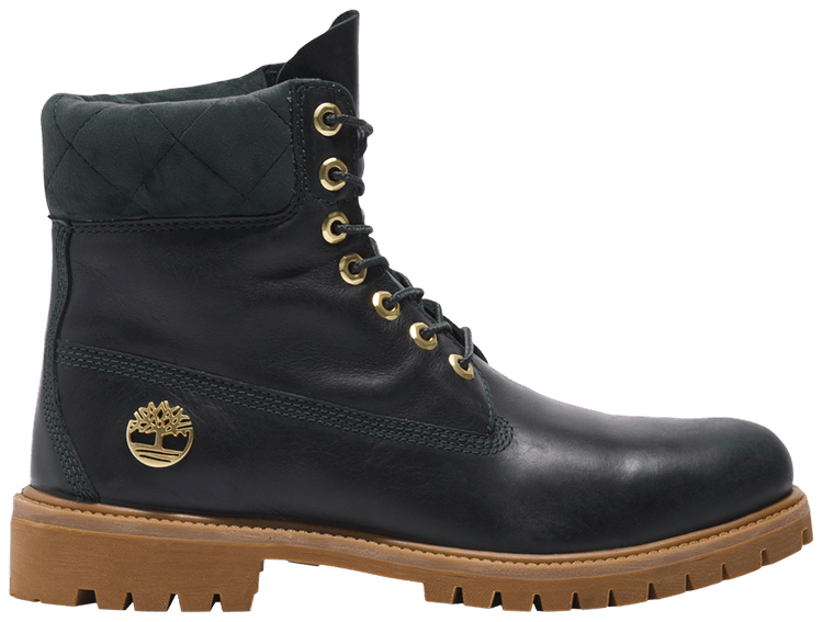 Buy Timberland 6 Inch Premium Boot 'Black Dark Green' - TB0A62JD