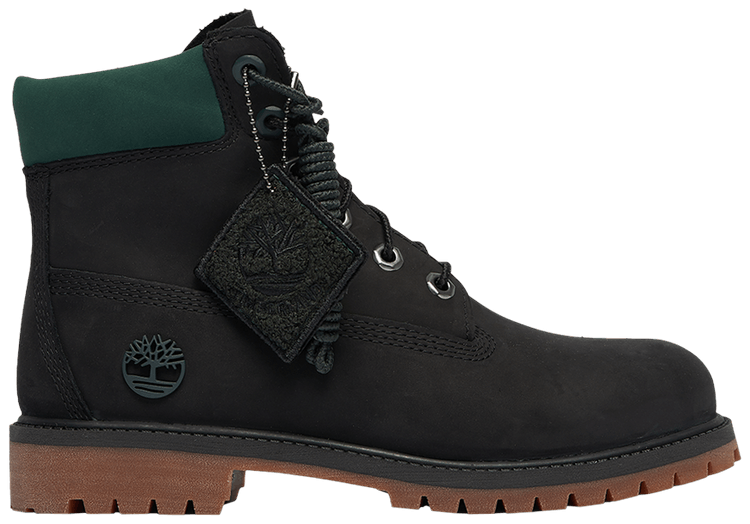 Timberland 6 Inch Premium Boot Varsity Chenille   Black