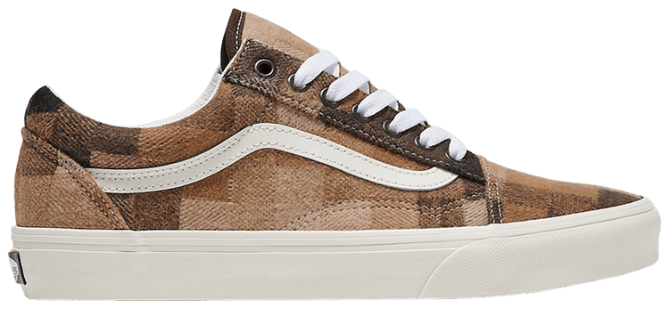 Vans Old Skool Checkerboard Sweater   Brown