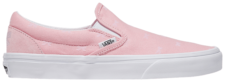 Vans Classic Slip On Pink Bows