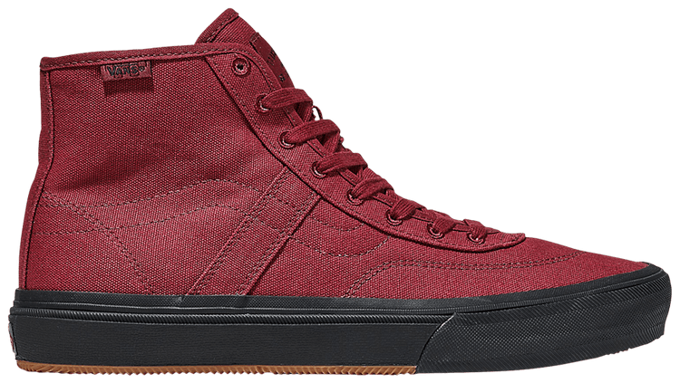 Vans Skate Gilbert Crockett High Deconstructed   Wine Red