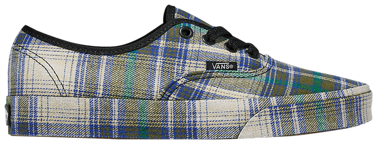 Vans Authentic Rave Plaid Green