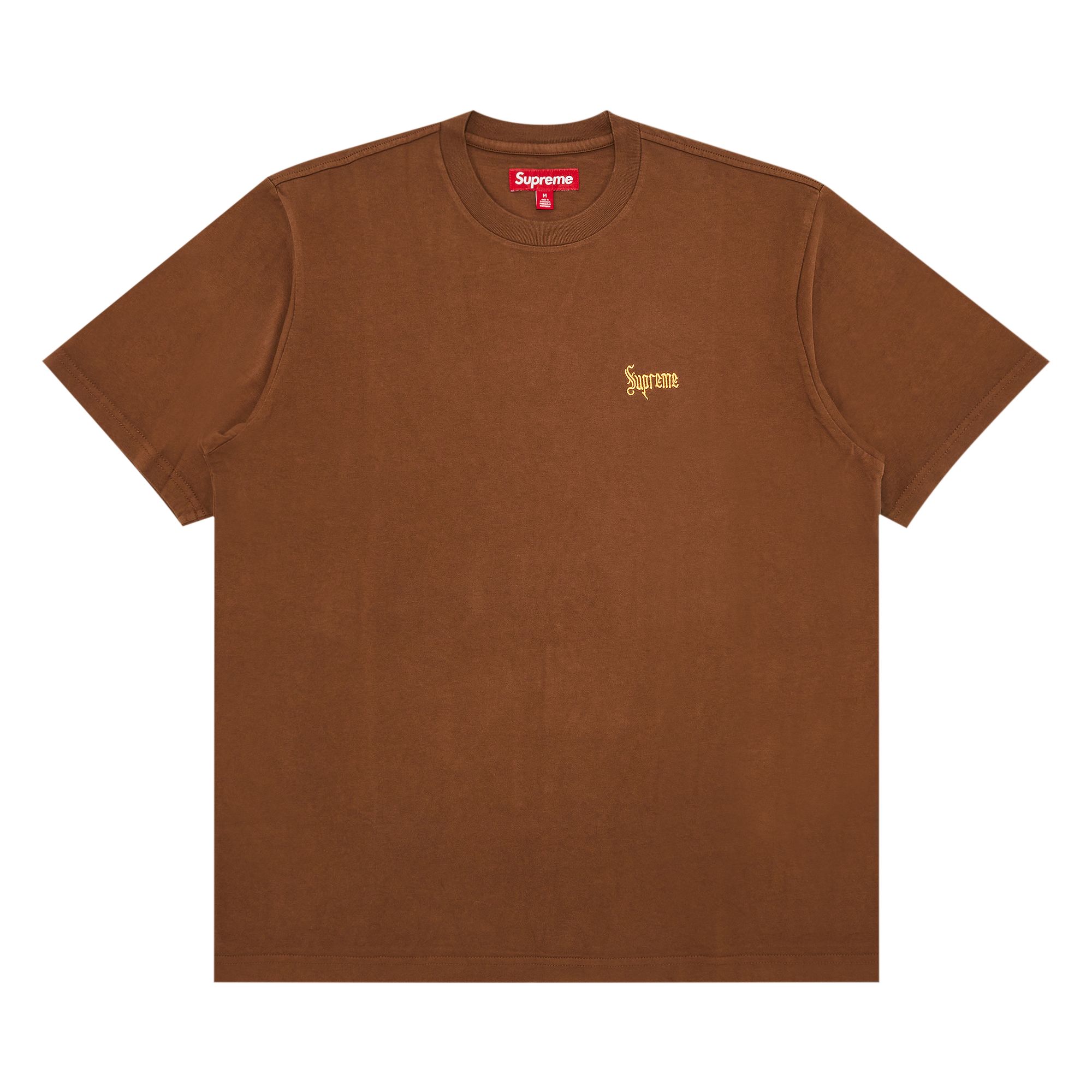 Pre-owned Supreme Old English Tee 'brown' | Men's Size S