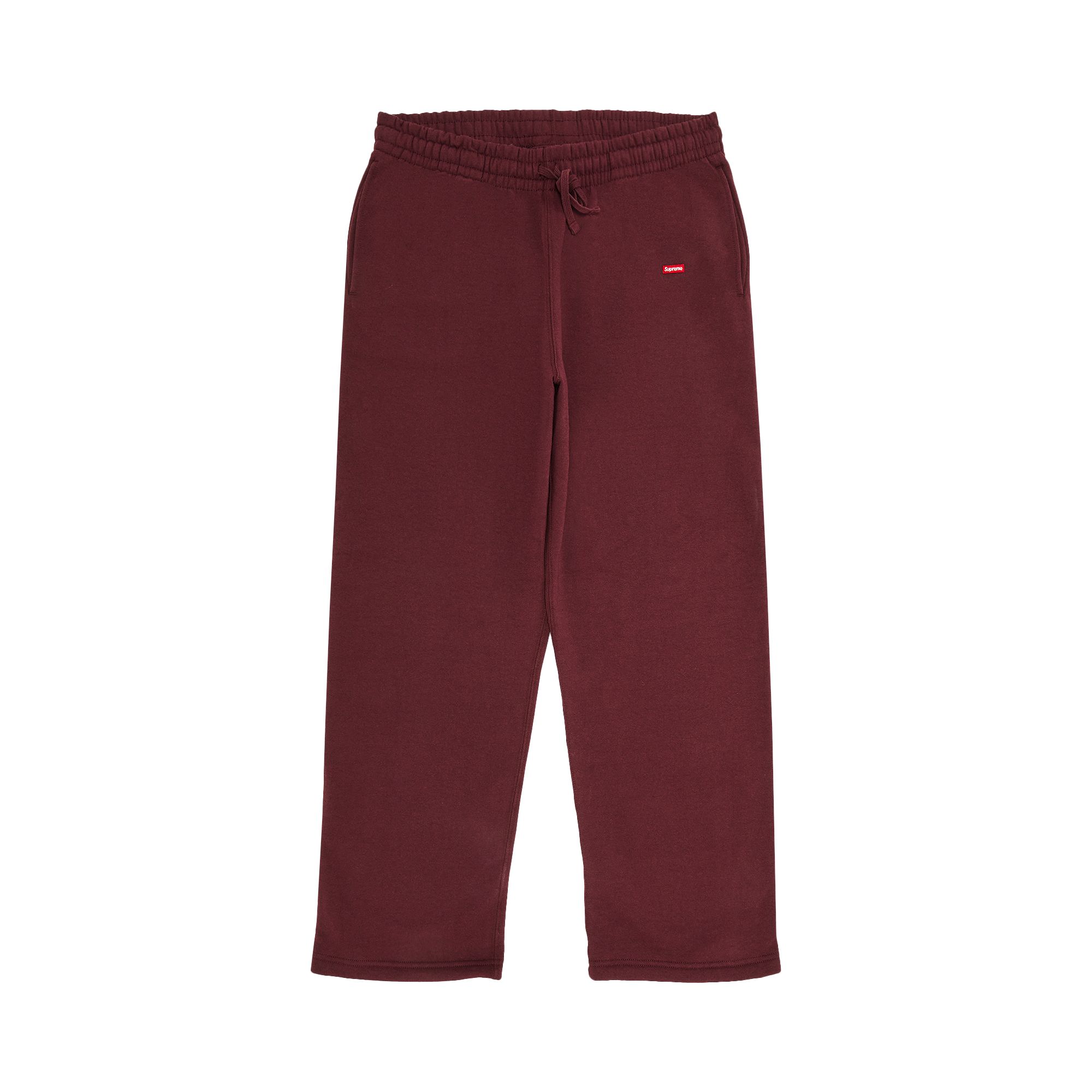 Pre-owned Supreme Small Box Drawcord Sweatpant 'maroon' | Red | Men's Size M