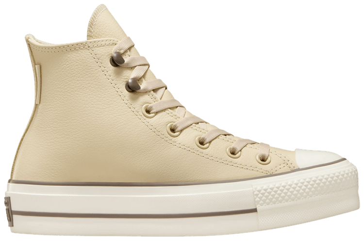 Converse Wmns Chuck Tayor All Star Lift Platform High Weatherized Leather   Miso Glaze