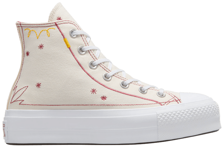 Converse Wmns Chuck Taylor All Star Lift Platform High Western Stitch
