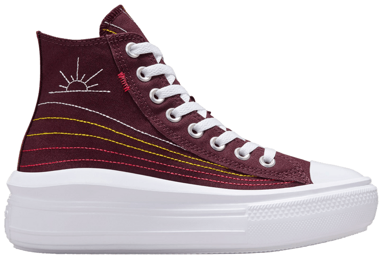 Converse Wmns Chuck Taylor All Star Move Platform High Western Stitch