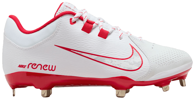 Nike Wmns Hyperdiamond 4 Pro White University Red