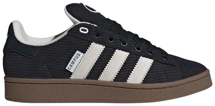 ★★Adairs★★ Campus 00s Black ID1364 adidas Originals Campus 00S Black Gum Corduroy Men Unisex