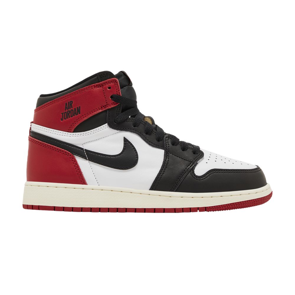 Air Jordan 1 Retro High OG GS 'Black Toe Reimagined' - FD1437-106