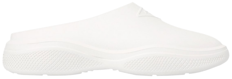 Prada Wmns Mellow Rubber Slippers White