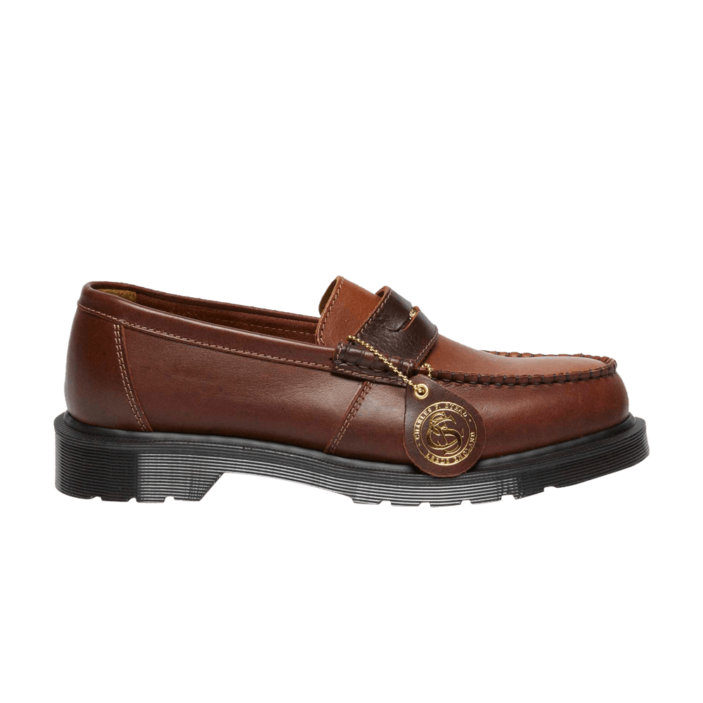 Dr. Martens MIE PENTON AMBER TAN ローファー Dr Martens Penton