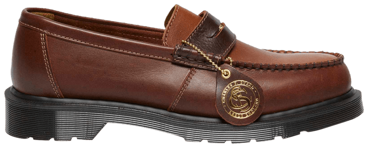 Dr Martens Penton Leather Loafer Brown Amber