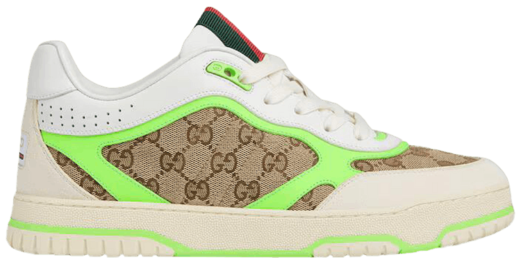 GUCCI|SNEAKERS (787476 AADHW 9573) Buy Gucci Re-Web Sneaker 'GG Canvas - Beige Fluorescent