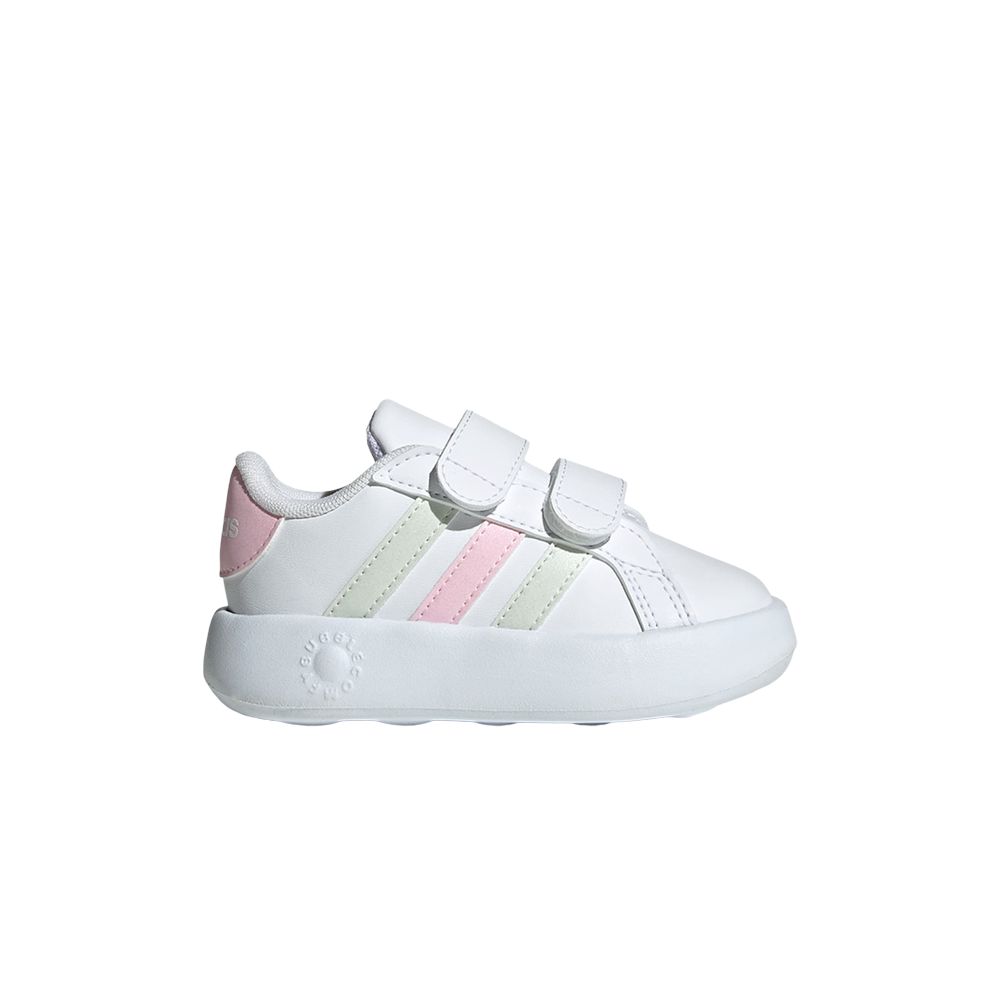 Pre-owned Adidas Originals Adidas Grand Court 2.0 I 'white Crystal Jade Pink' | Infant Size 8