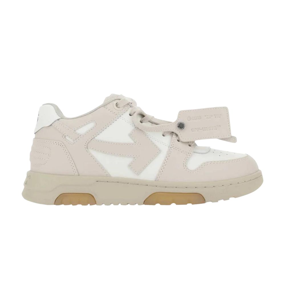 Pre-owned Off-white Wmns Out Of Office 'beige White' | Cream | Women's Size 36