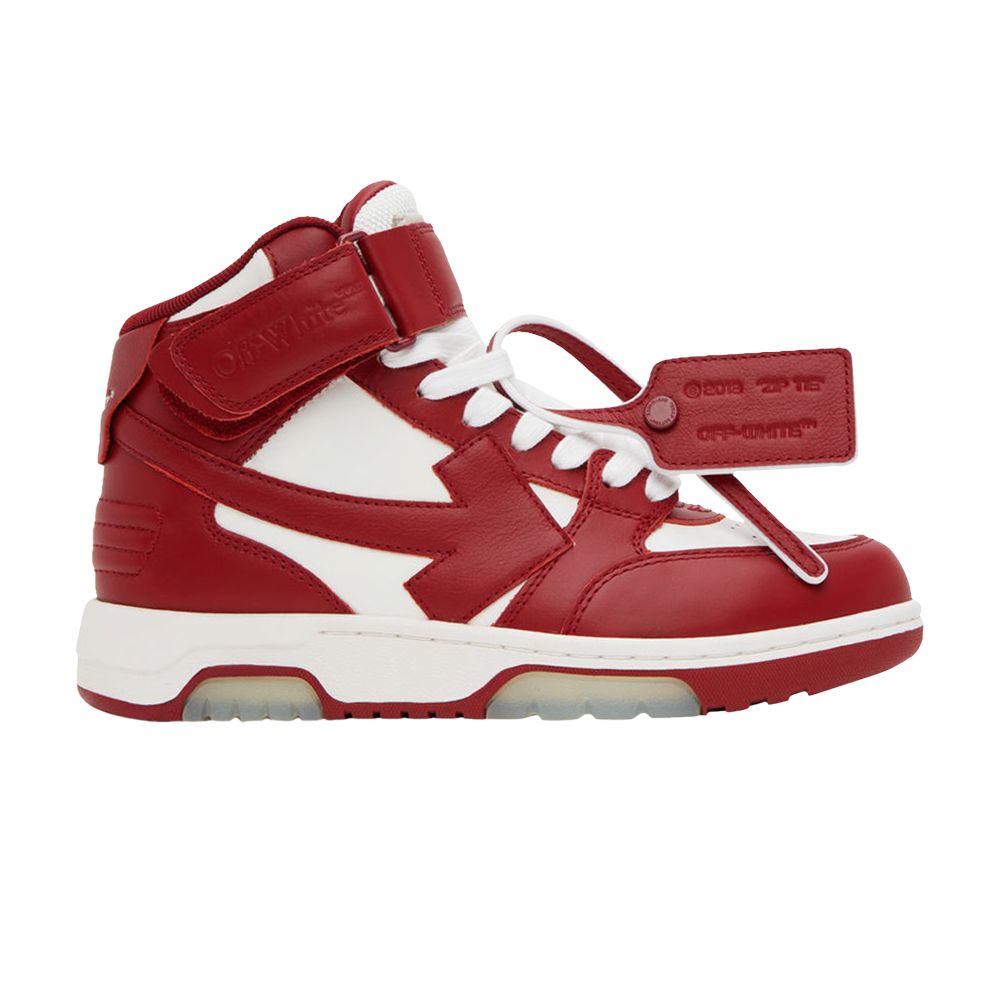 Pre-owned Off-white Wmns Out Of Office Mid 'red White' | Women's Size 41