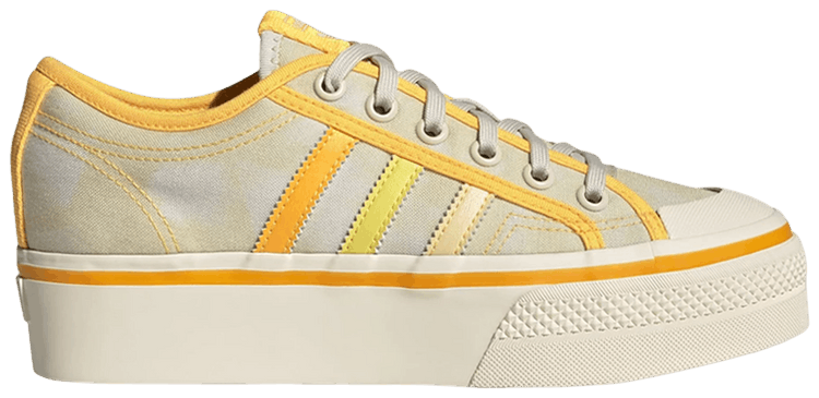 Adidas Wmns Nizza Platform Almost Yellow Orange Tint