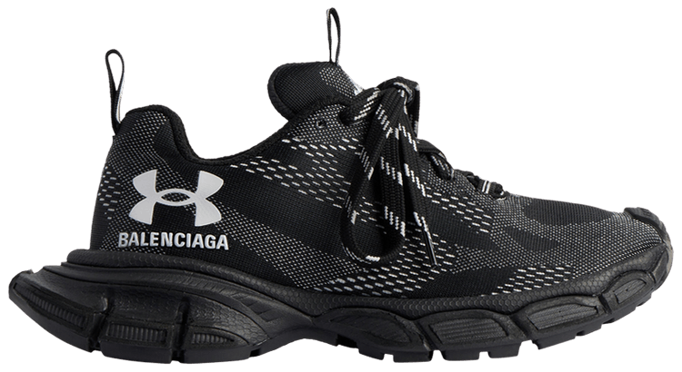 BALENCIAGA Under Armour 3XL ニット スニーカー 高品質 ロゴ 直営店BALENCIAGA*Under Armour*3xl ニットスニーカー ロゴ付き