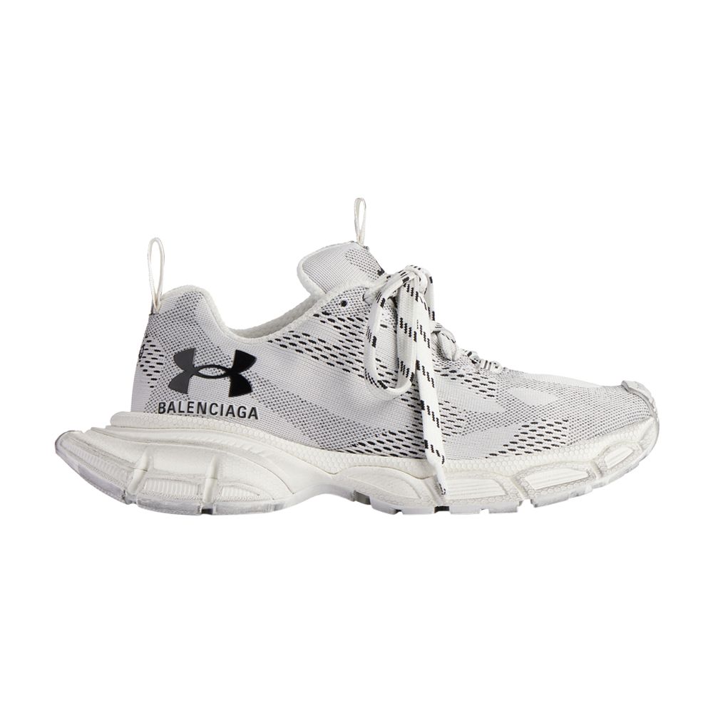 Pre-owned Balenciaga Under Armour X Wmns 3xl Knit Sneaker 'white' | Women's Size 38