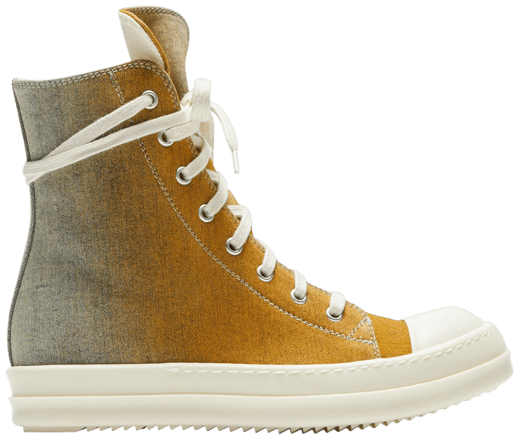 Rick owens orange sneakers on sale
