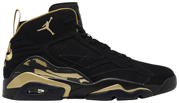 Jordan MVP Black Metallic Gold